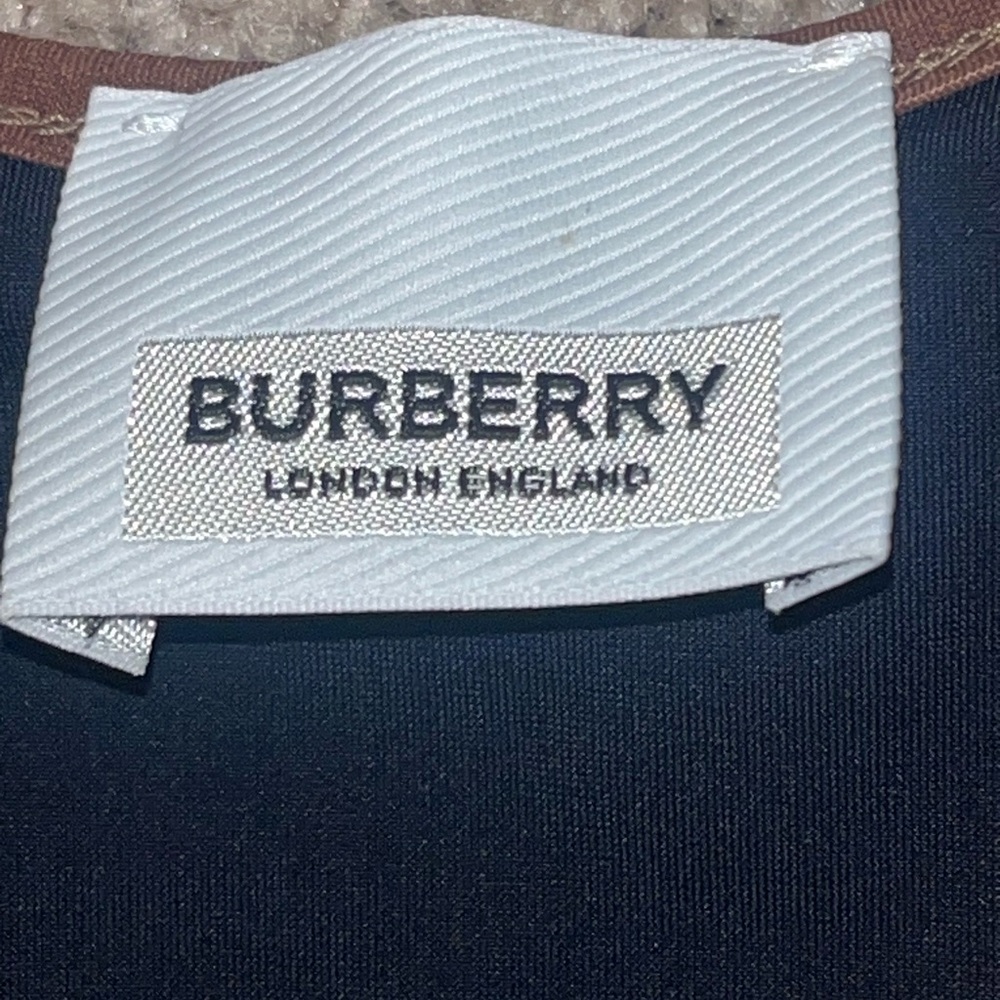 BURBERRY Cleddau Check one piece in Dark Birch/brown NWT - Picture 8 of 16